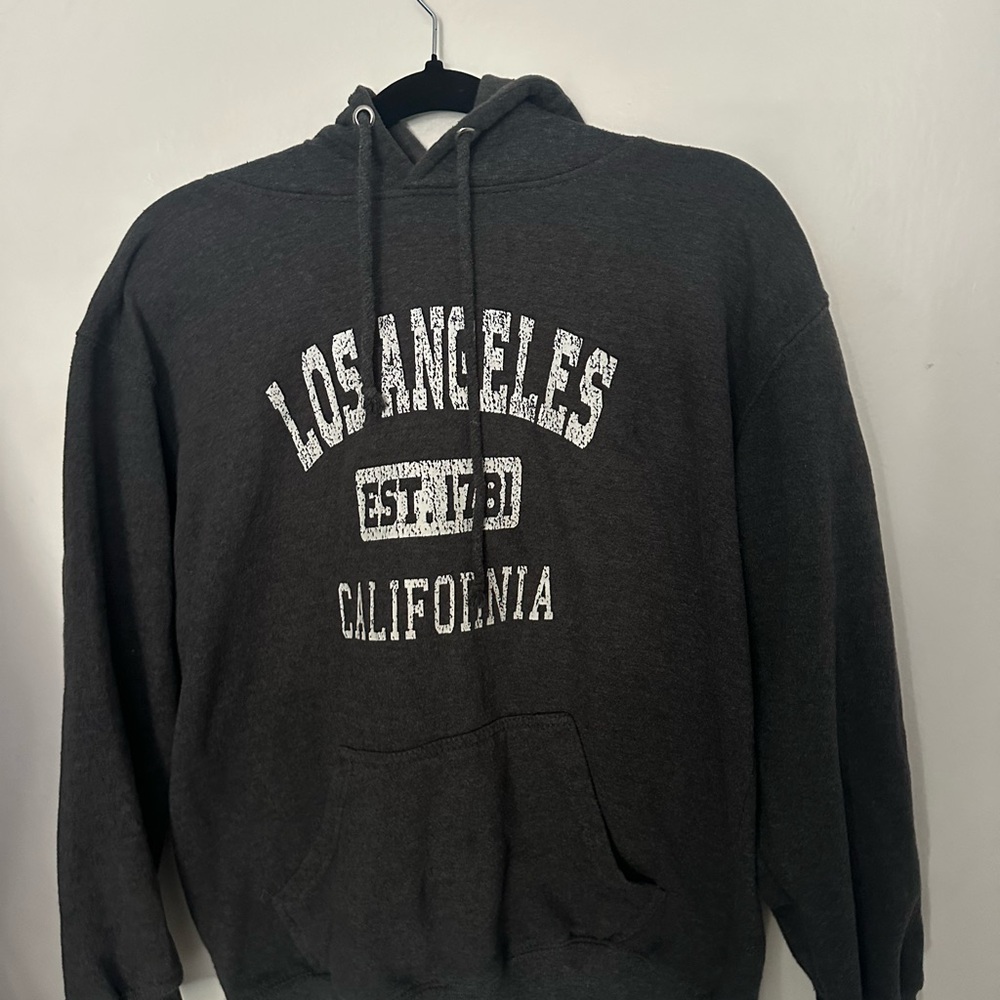 Gray Los Angeles Hoodie